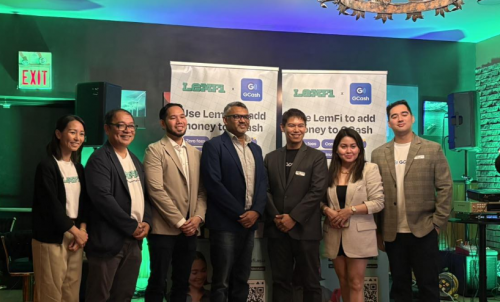 In photo (L-R): Ms. Patricia Alonte-Estrella, LEMFI South East Asia Community Lead-Canada; Mr. Raymund Abog, LEMFI Head of Growth - South East Asia; Mr. Mario Tani, PTIC-Toronto Trade Commissioner; Mr. Philip Daniel, Head of Global Expansion & India; Mr. Paul Albano, GCash International General Manager; Ms. Katrina Isabelle Borja-Martin, Philippine Consulate General in Toronto – Consul; Mr. Anton Mercado, GCash AVP for Strategy Communications