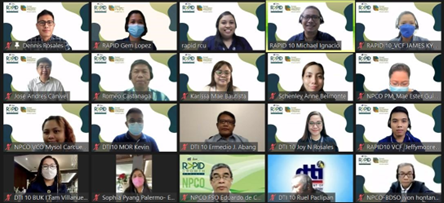 DTI-10 holds a virtual MOU signing to formalize the collaboration of the agency's RAPID Growth project and Forest Foundation.