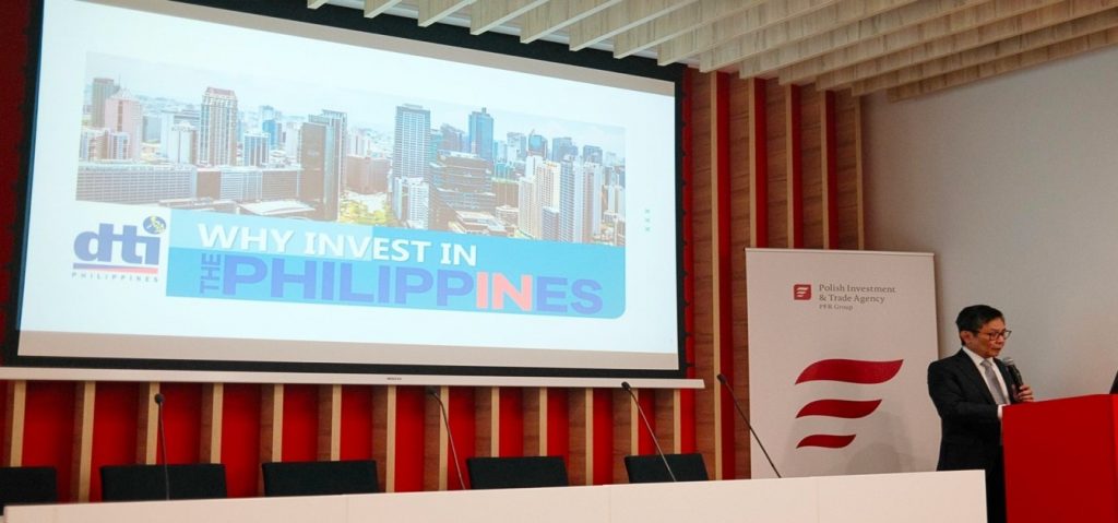 During the investment forum in Warsaw held 01 July 2025, Commercial Counsellor Nicanor Bautista highlighted the Philippines’ key strengths as a marketing and manufacturing hub within the ASEAN region. He emphasized the CREATE-MORE program as a key government initiative that enhances support for foreign companies operating in the country’s strategic sectors. 