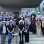 The FTSC delegation consisting of overseas Trade Counsellors and Manila office staff at the Oleo-Fats, Inc. posing for a photo.