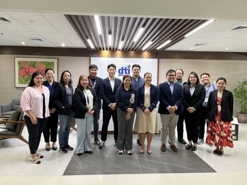 The DTI team together with representatives from the Competitiveness and Innovation Group (CIG), Export Marketing Bureau (EMB), Board of Investments (BOI), Department of Environment and Natural Resources (DENR) and the ASEAN-Korea Centre.