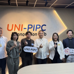 Left to Right: Mr. Anthony B. Rivera (PTIC Taipei), Amb. Constance See (Singapore), Mr. Areoll Wu (CEO, Uni PIPC), Representative Wallace Chow (TECO), Chairperson Cheloy E. Velicaria-Garafil (MECO), Mr. Kotaro Adachi (CEO TechShake)