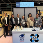 In photo:  Atty. Roberto B. Mabalot, Jr., Vice Consul (Commercial) & Commercial Attache, PTIC-HK (leftmost); and, Mr. Cris Angelo Patalunan, Science Research Specialist II, DOST-PTRI (2nd from right); Mr. Romulo Victor M. Israel Jr., Philippine Consul General to Hong Kong SAR (3rd from left); Atty. Allan G. Revote, Vice Consul for Political and Economic Affairs, PCGHK; and, Ms. Maribeth Barros, Manila Consultant, HKTDC.