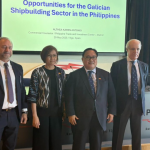 In photo (L-R): ACLUNAGA Managing Director Óscar Manuel; PTIC Madrid Commercial Counsellor Althea Antonio; PE Madrid Consul General Mark Hamoy; AVCO Legal Chairman Antonio Viñal