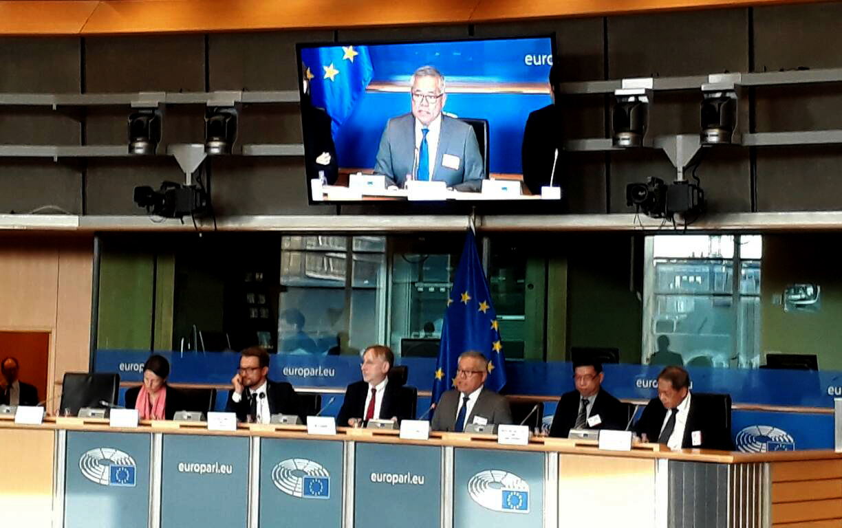 Sec.Ramon Lopez at EU Parliament