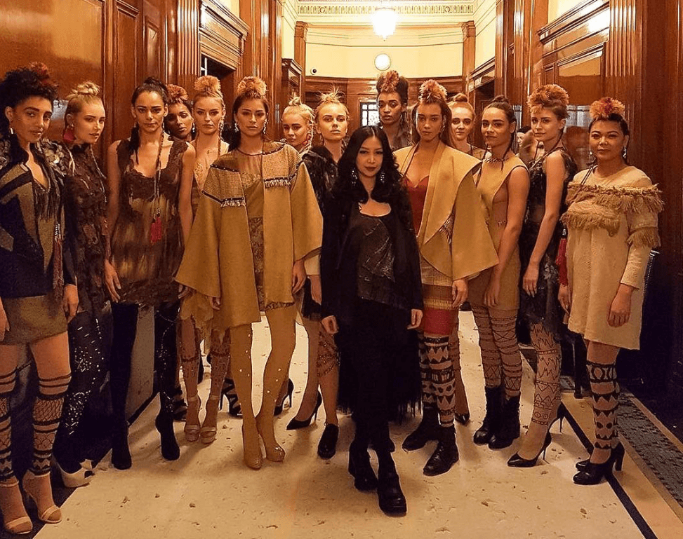 Happy Andrada’s collection at London Fashion Week
