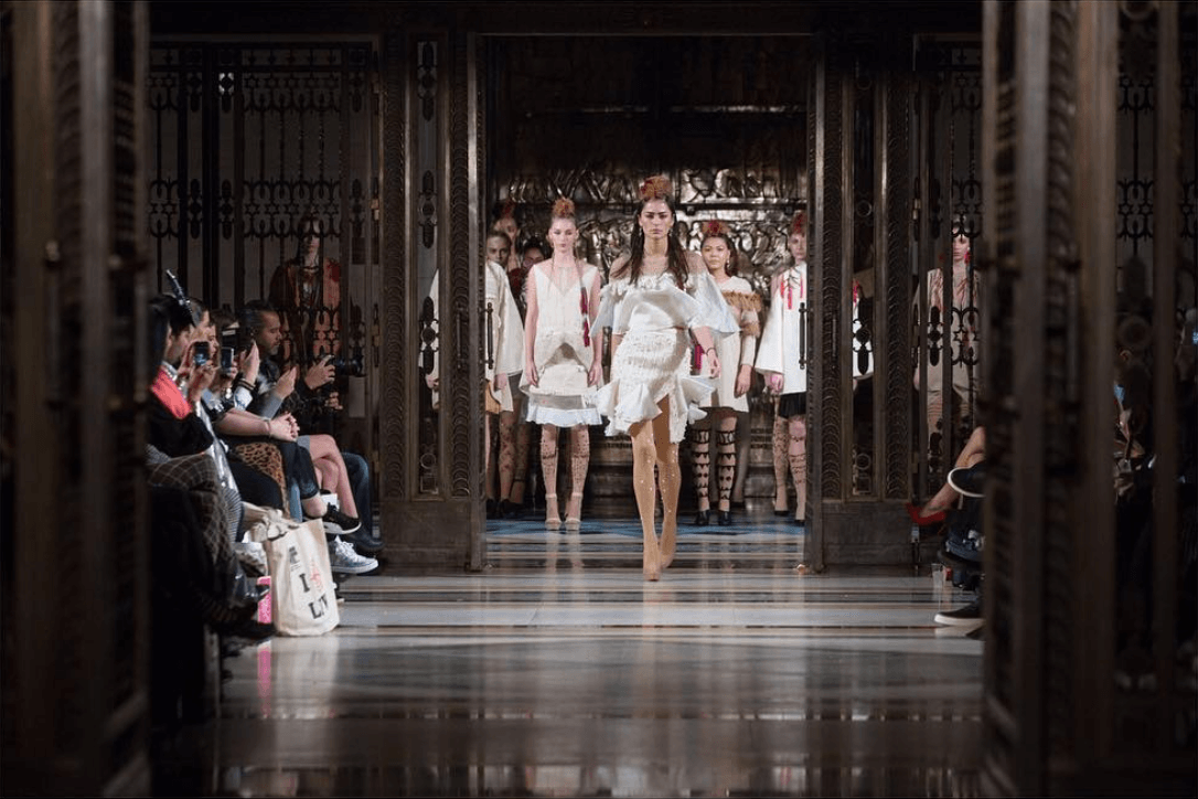 Runway glamour ensues as Andrada’s fashion show opens