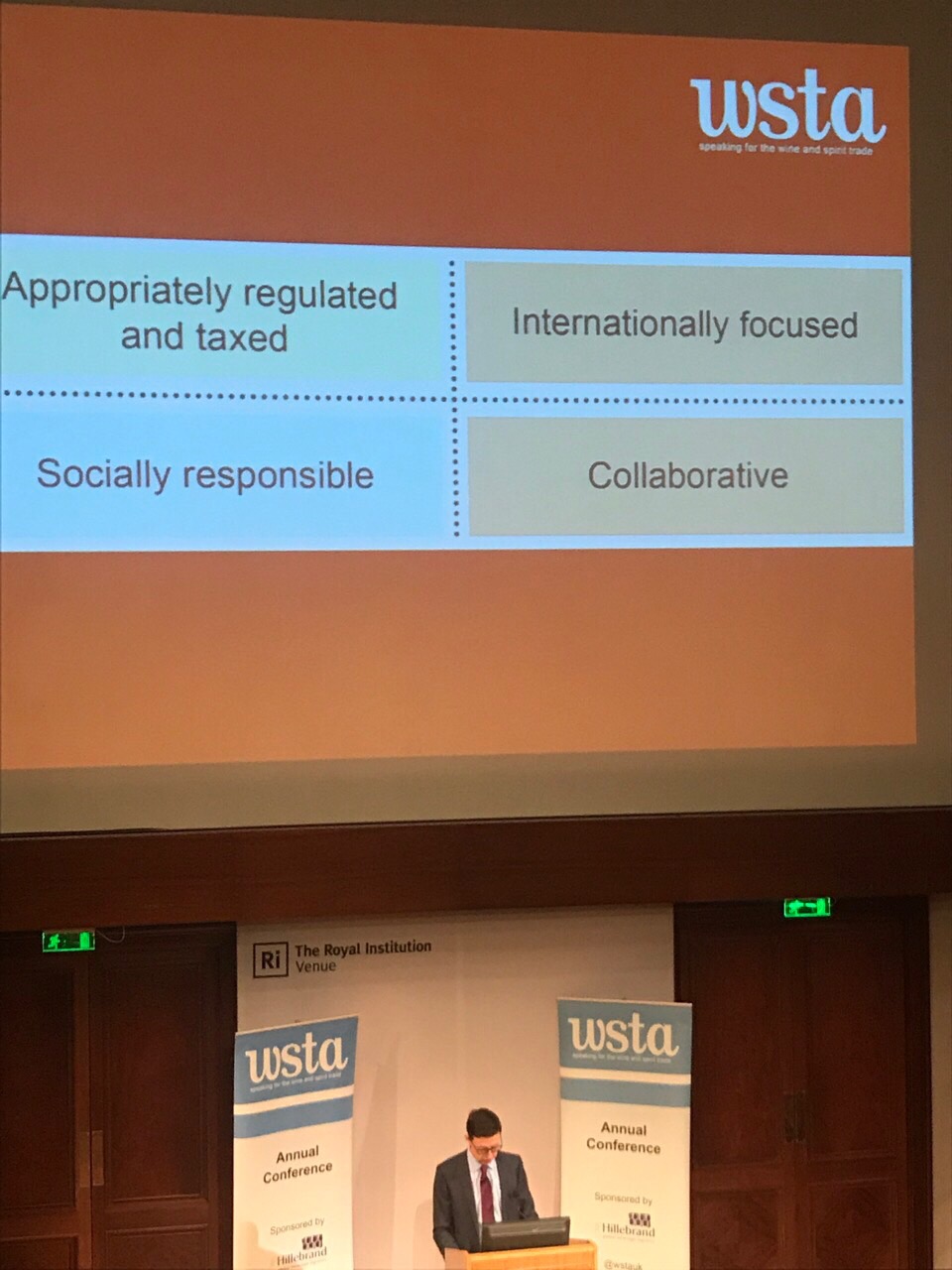 Mike Beale at WSTA London