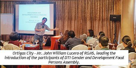 DTI Gender and Development (GAD) Program 1