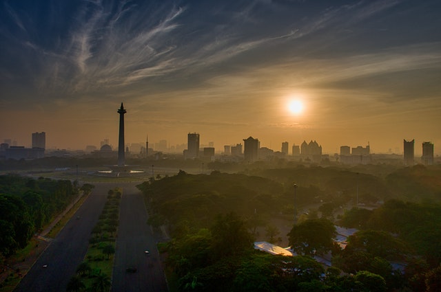 View of Jakarta City During Golden Hour Photo by Tom Fisk from Pexels
