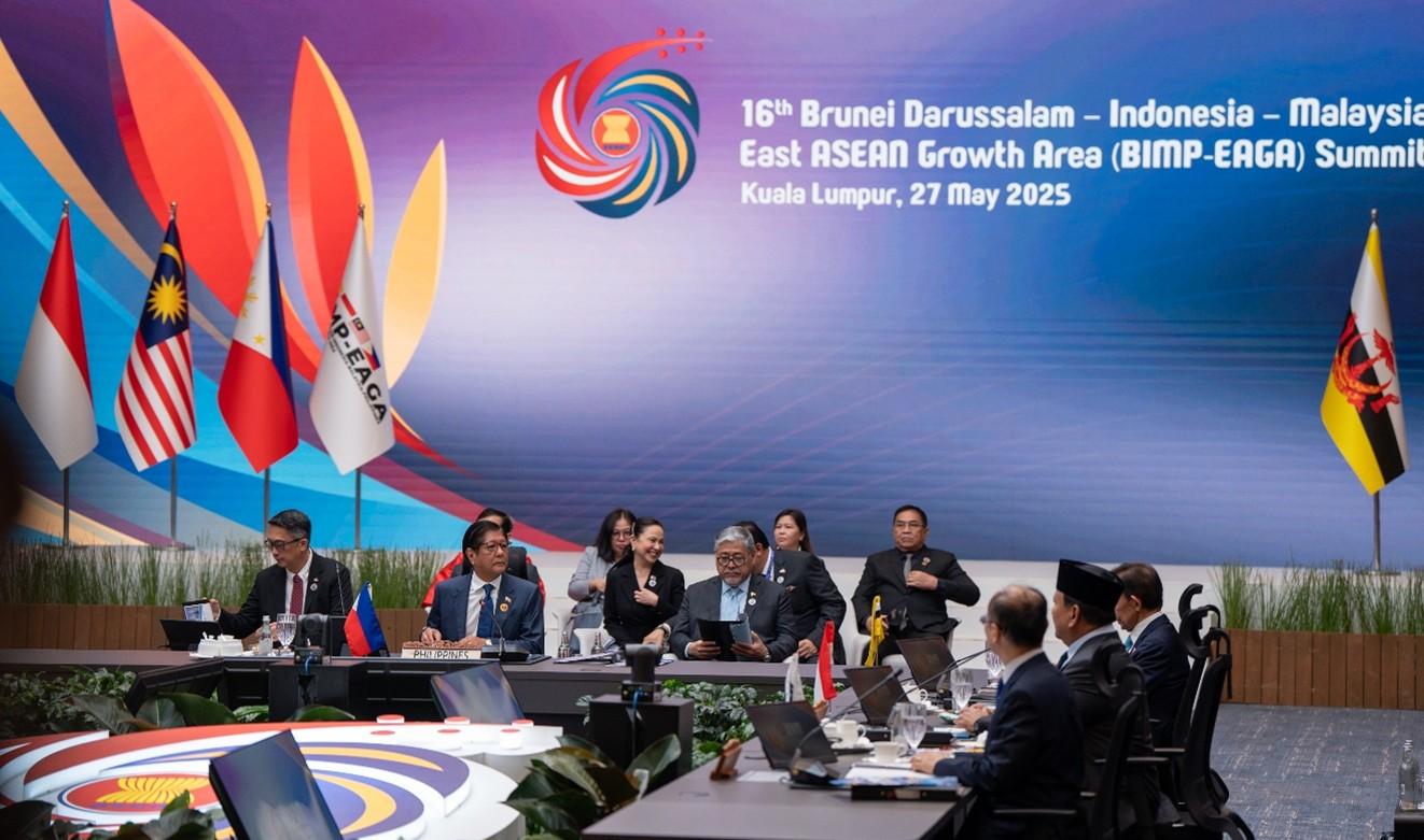 In photo: President Ferdinand R. Marcos Jr. and Philippine Trade and Industry Secretary Cristina A. Roque at the 16th BIMP-EAGA SummitPhoto courtesy of the Presidential Communications Office