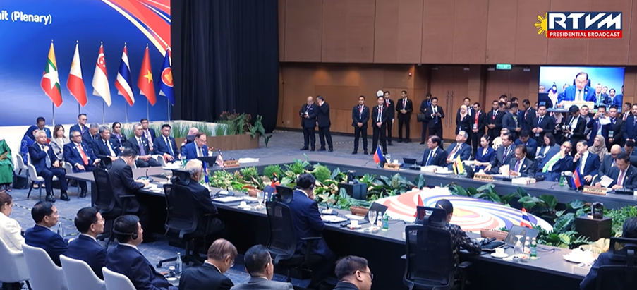In photo: ASEAN member states at the 46th ASEAN Summit (Plenary)Photo courtesy of Radio Television Malacañang