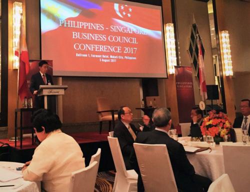 Philippine-Singapore Business Council (1-4 August 2017, Fairmont Hotel, Makati City)