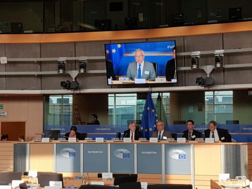 Exchange of Views with International Trade Committee of the European Parliament (Jozef Antall Building, European Parliament, Brussels: September 25, 2017)