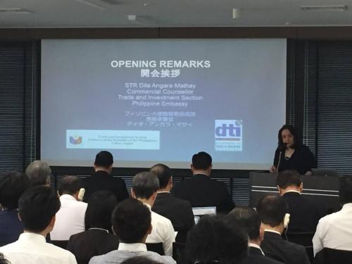 Philippine Investment Seminar and Networking for 10 Investment Promotion Agencies or IPAs (Hulic Hall Asakusabashi: October 2, 2017)