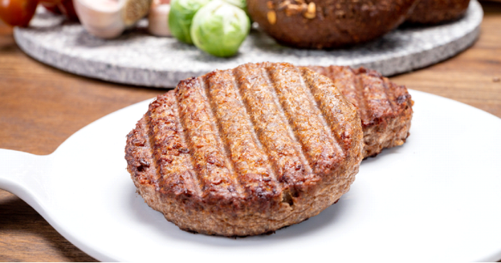 A plant-based meat dish.