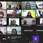 Participants of the regionwide webinar entitled “Plastikan: Tackling Plastic Pollution”
