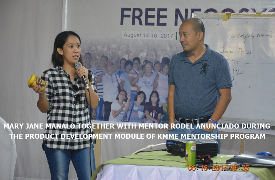 Mary Jane Manalo together with Rodel Anunciado